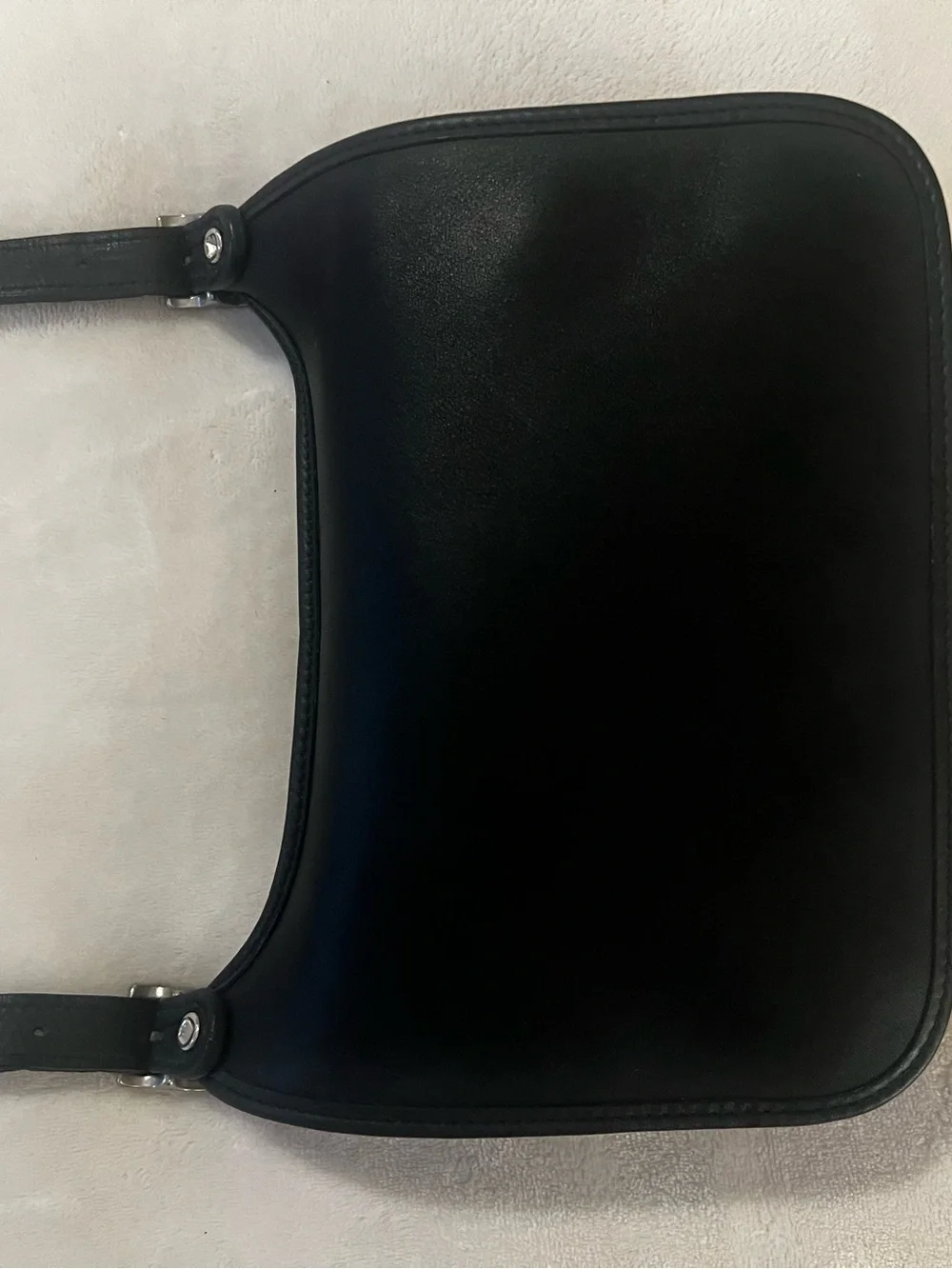 🩷 Vintage Coach Flap Travel Crossbody Handbag 9132 Black Leather🩷